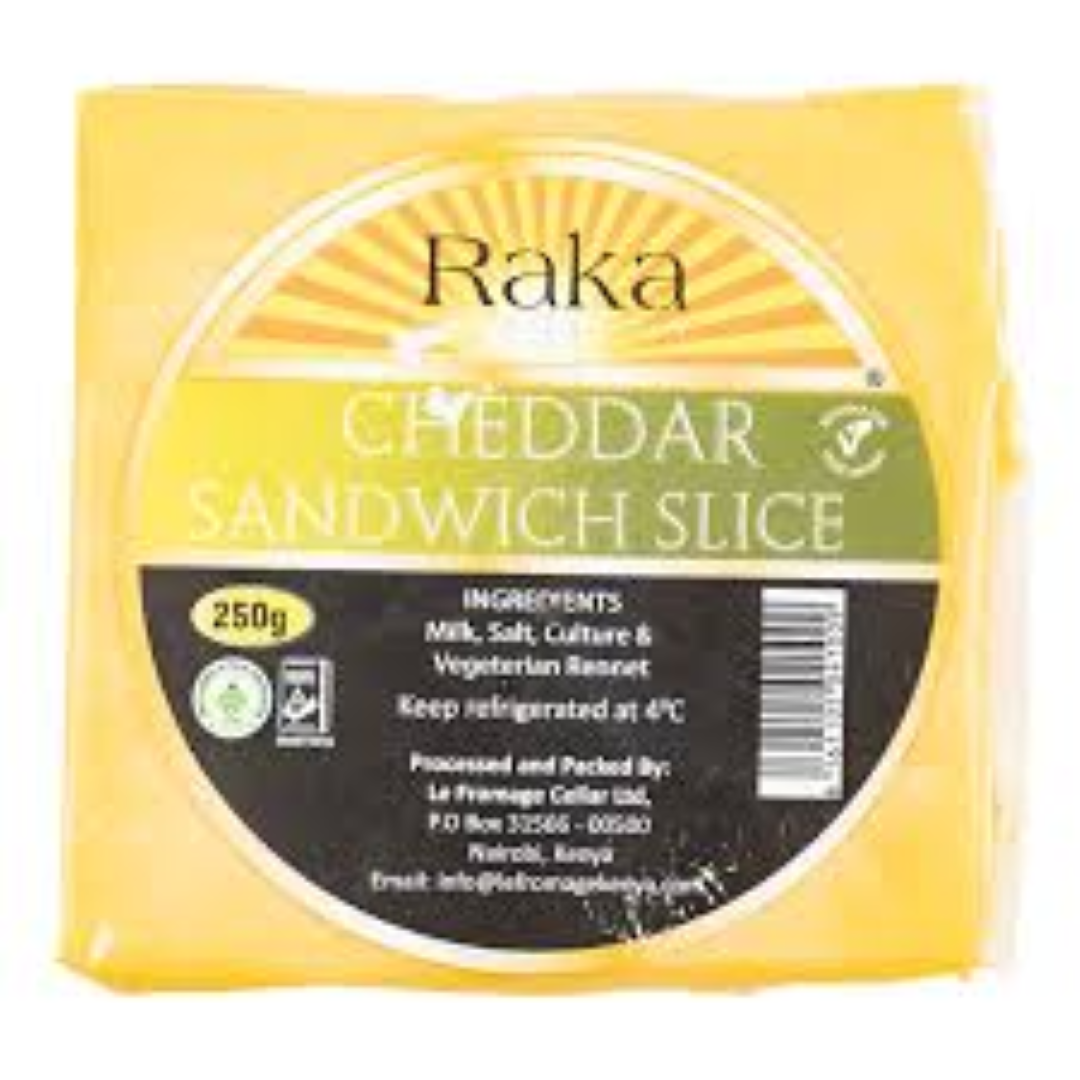 RAKA CHEDDER 250G